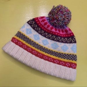 Retro 90s GAP Knit Wool Hat w/ fleece lining